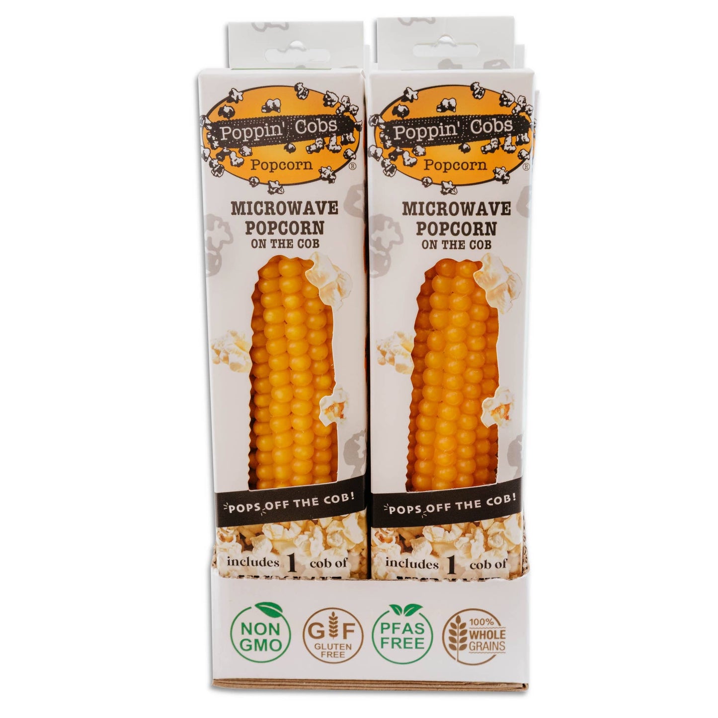 Popcorn on the Cob - Single Pack in a 16 pack case