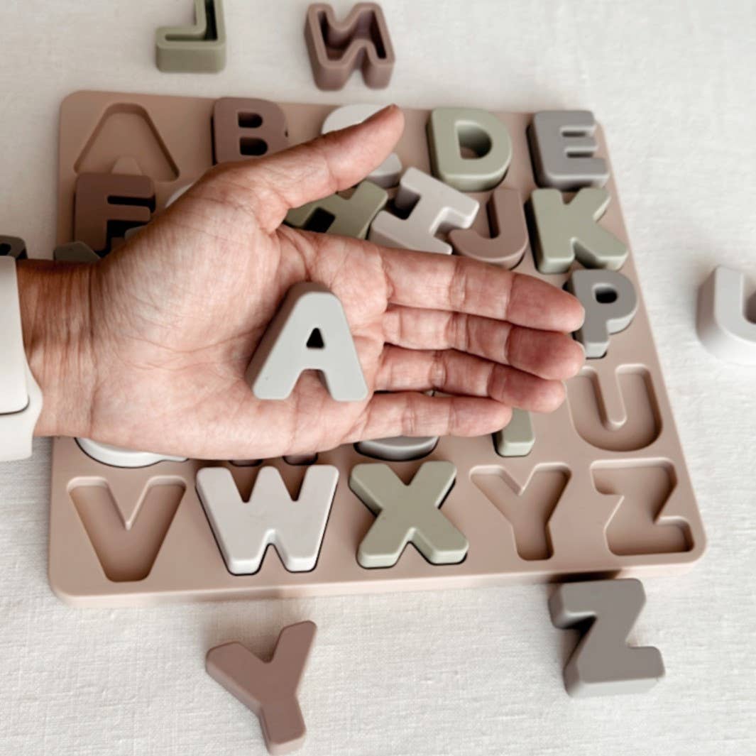 Soft Silicone ABC Puzzle for Toddlers (27-pc)