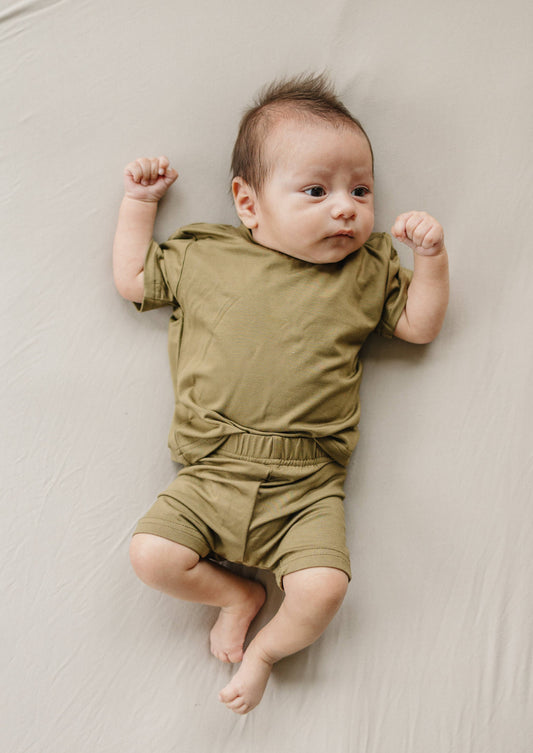 Bamboo Tee - Olive