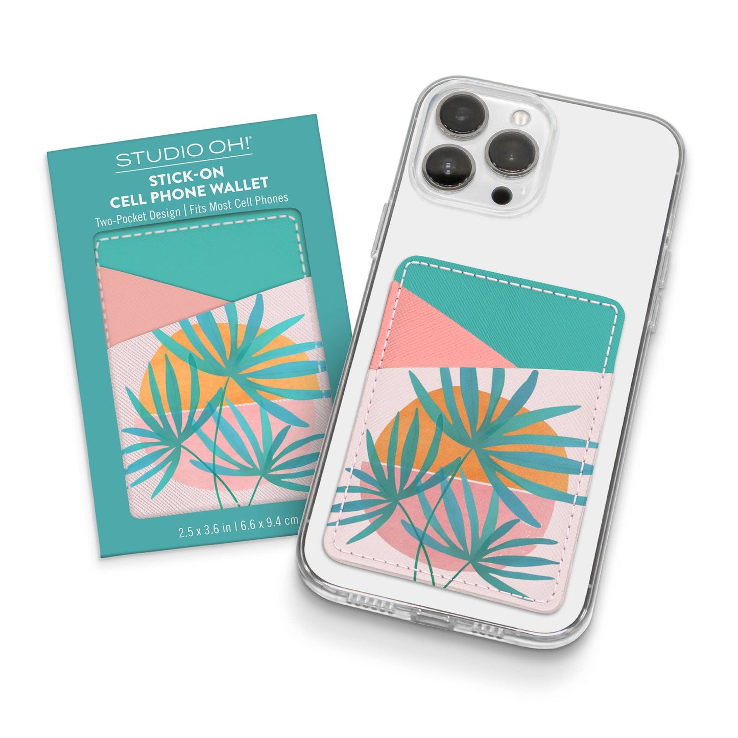 Island Sunset Cell Phone Wallet