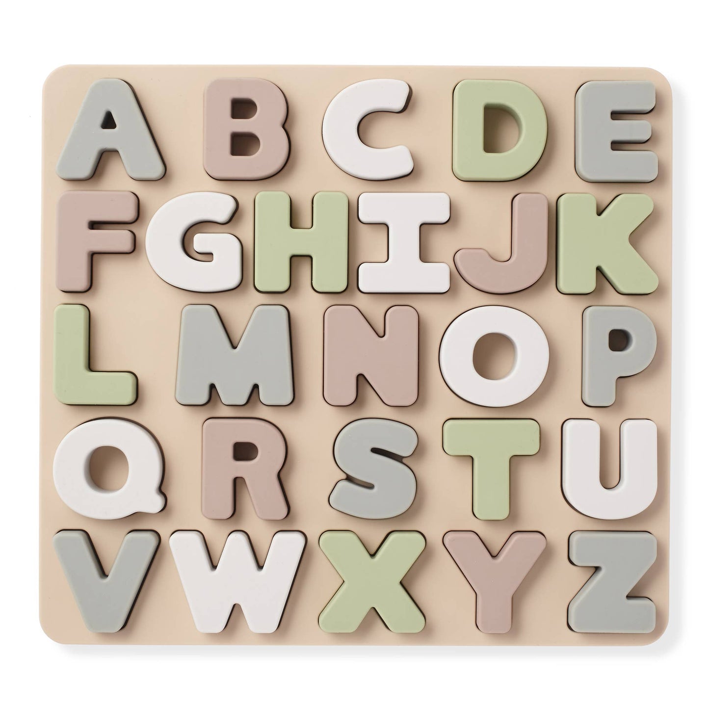 Soft Silicone ABC Puzzle for Toddlers (27-pc)