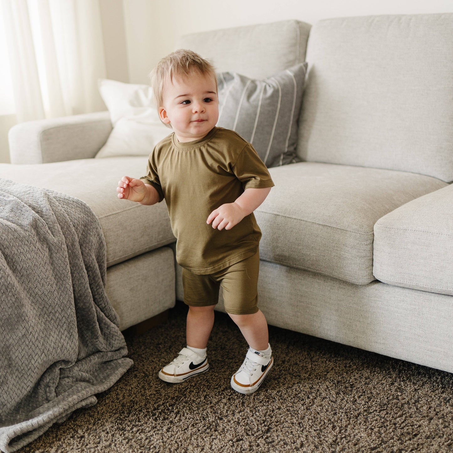 Bamboo Tee - Olive