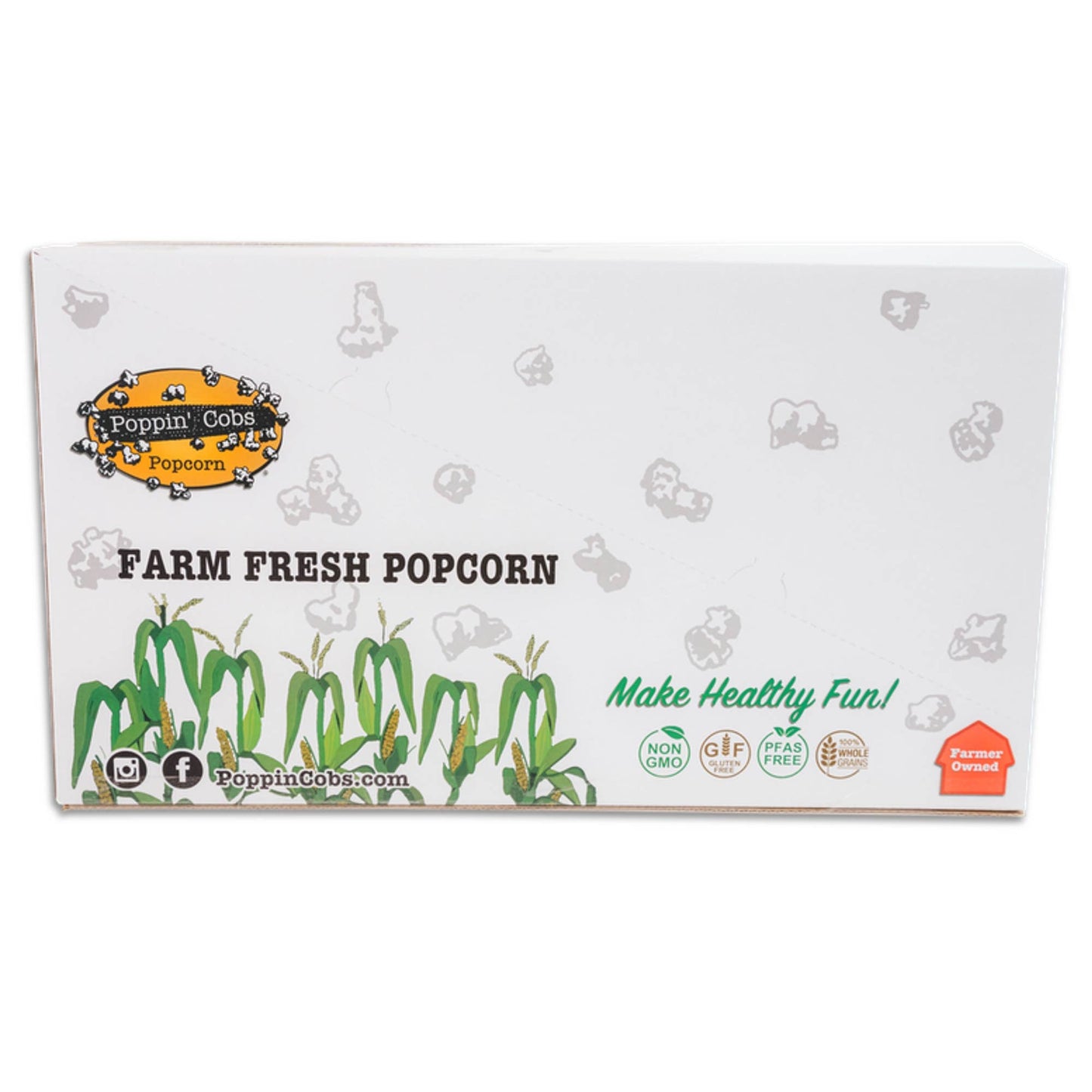 Popcorn on the Cob - Single Pack in a 16 pack case