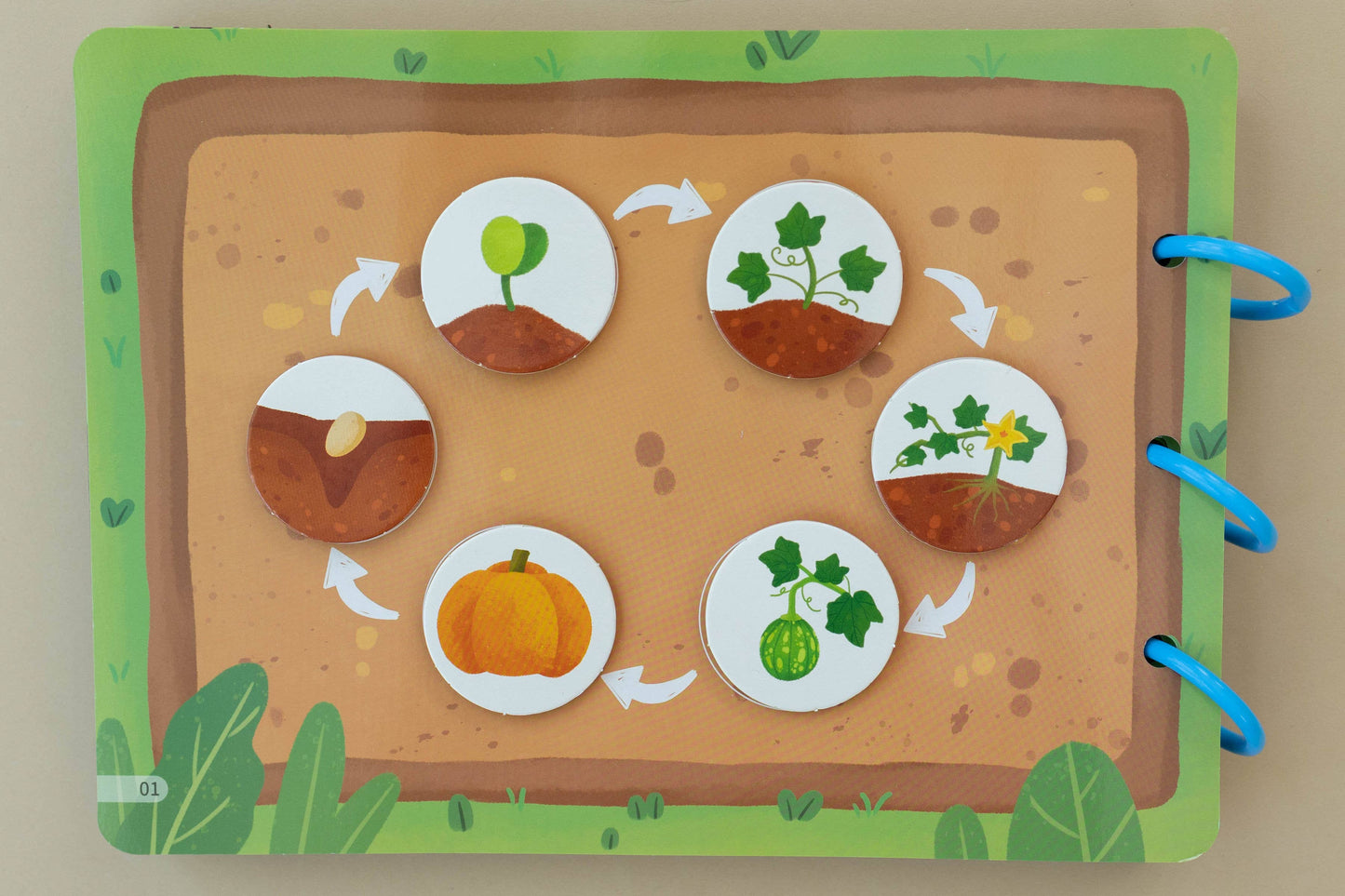 CASE Farm Busy Book for Toddlers