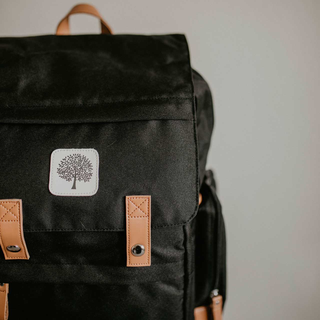 Birch Bag - Diaper Backpack - Black