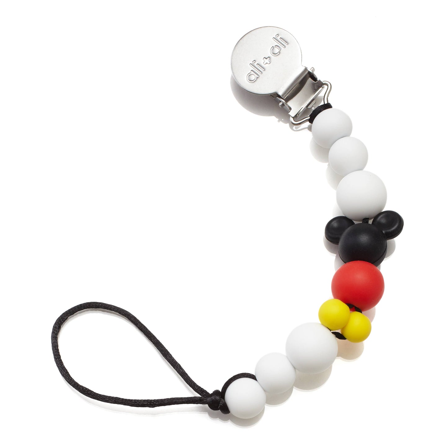 Silicone Pacifier Clip - Mouse