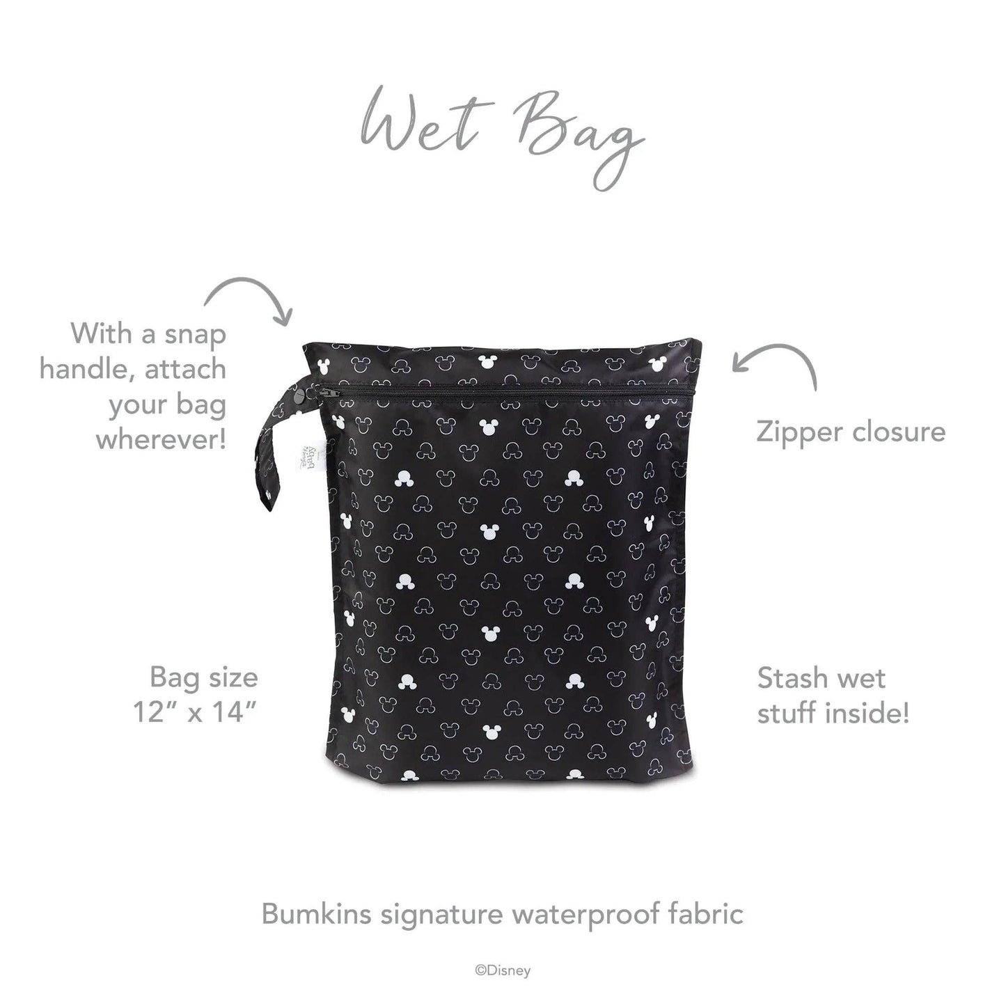 Wet Bag - Mickey Mouse