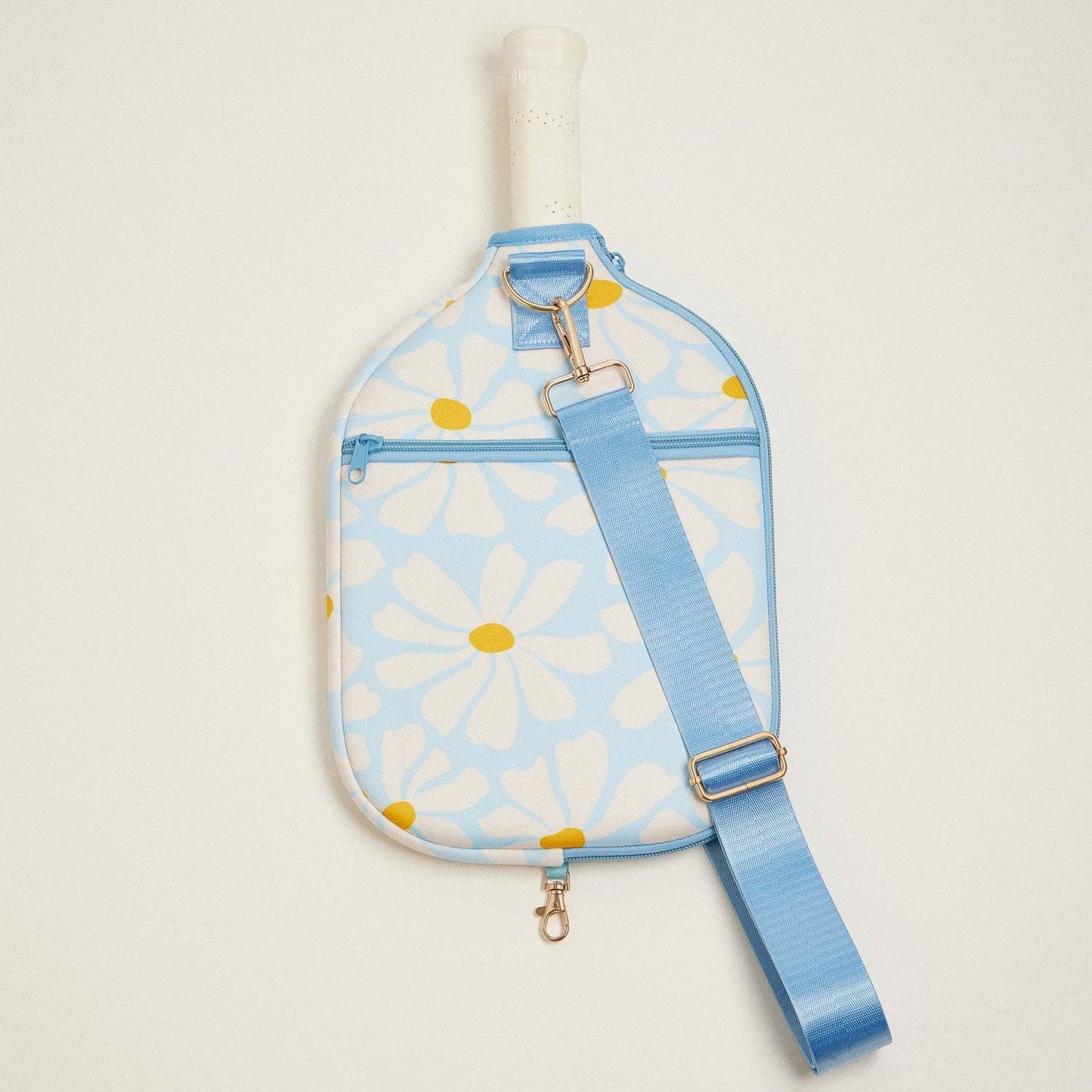 Pickleball Paddle Bag - Abstract Daisy Floral