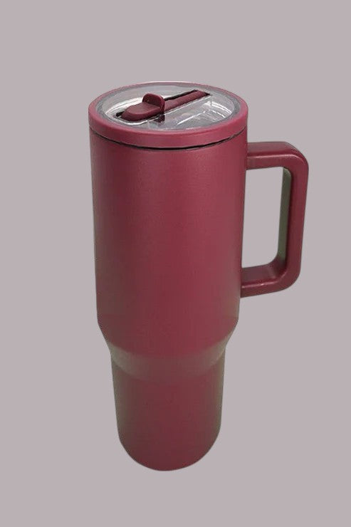 Spill Free Stainless Steel Vacuum Tumbler 40oz
