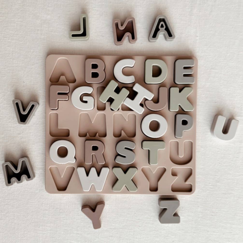 Soft Silicone ABC Puzzle for Toddlers (27-pc)
