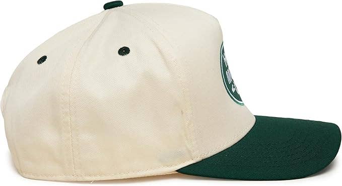 Hot Mom's Club Hat - Green/Beige