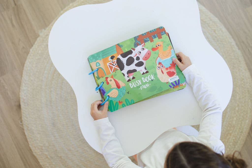 CASE Farm Busy Book for Toddlers