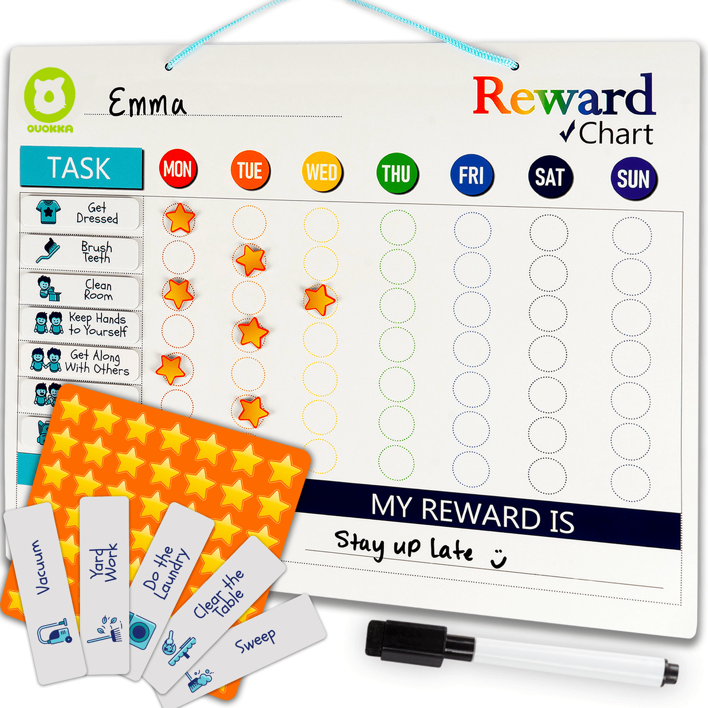 Behavior Reward Chart for Kids