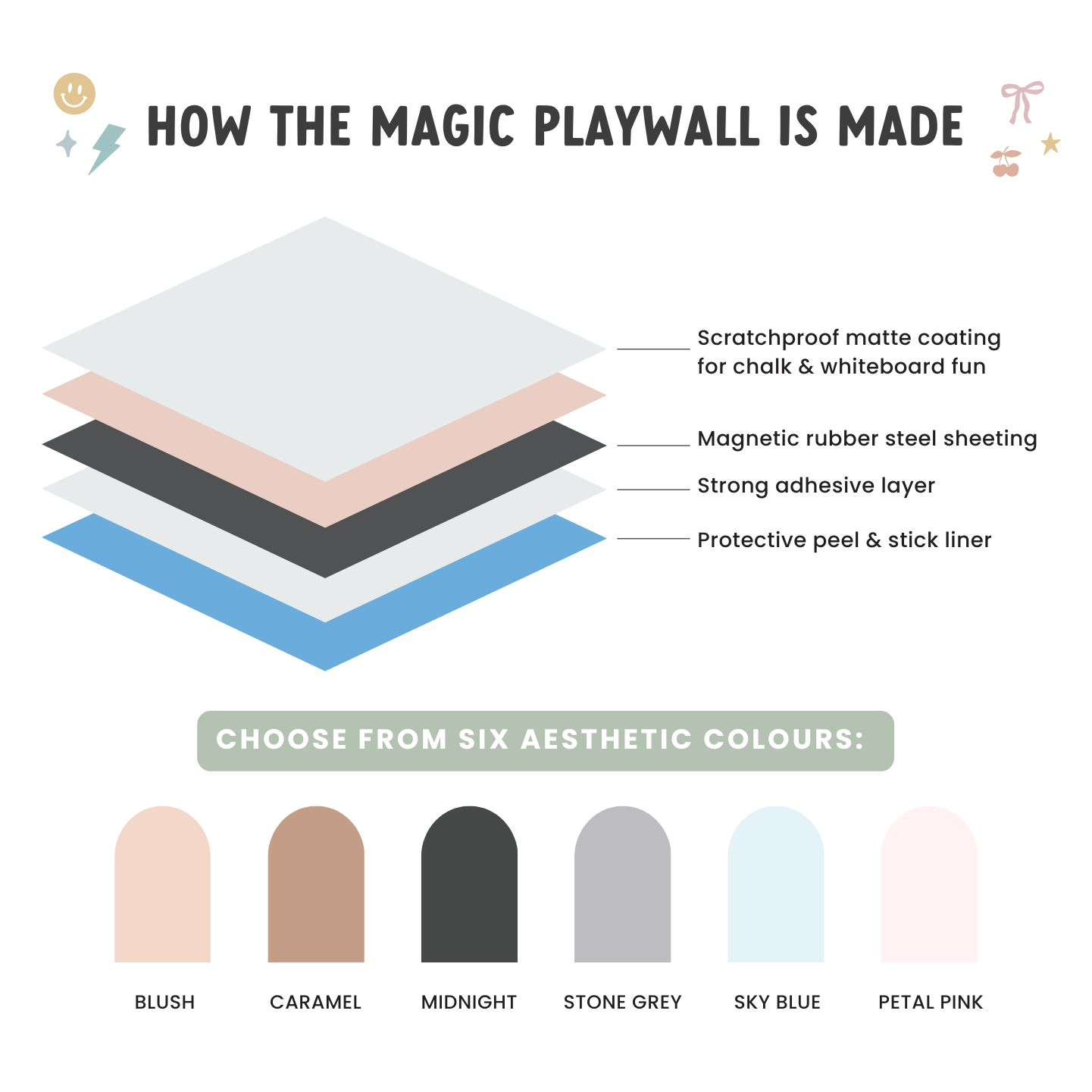 Magic Playwall - Arch Magnetic Wall Decal