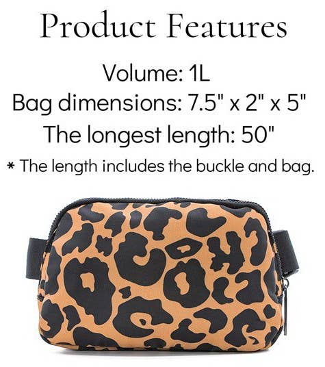 Cross Body Belt Bag - Taupe