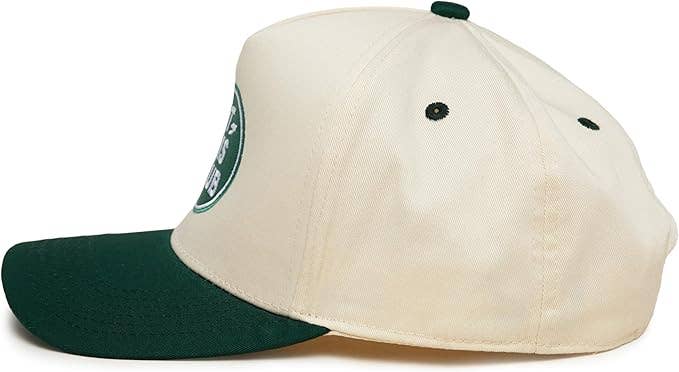 Hot Mom's Club Hat - Green/Beige