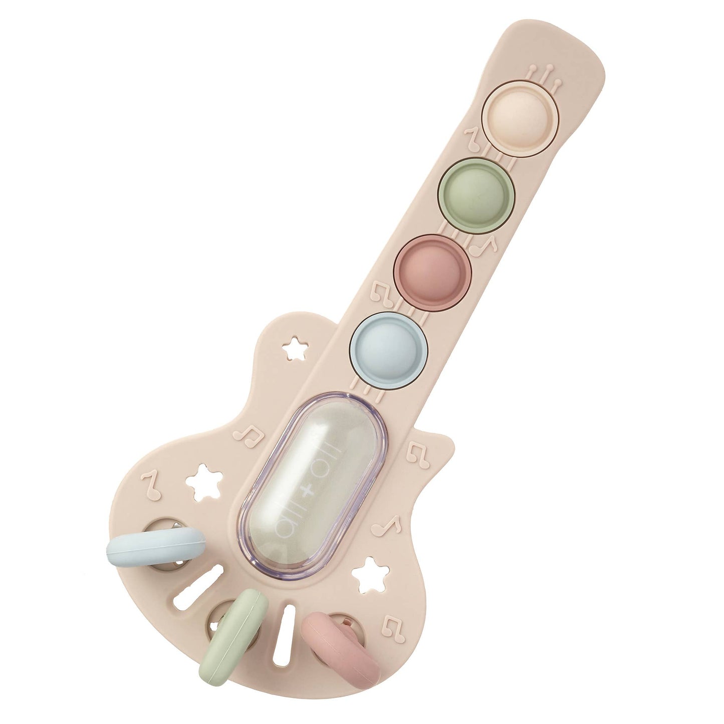 Sensory Pull & Teether - Guitar-Shaped