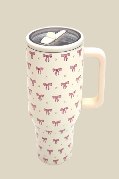 Spill Free Stainless Steel Vacuum Tumbler 40oz