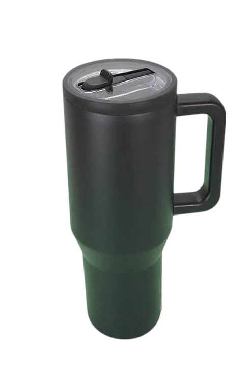 Spill Free Stainless Steel Vacuum Tumbler 40oz