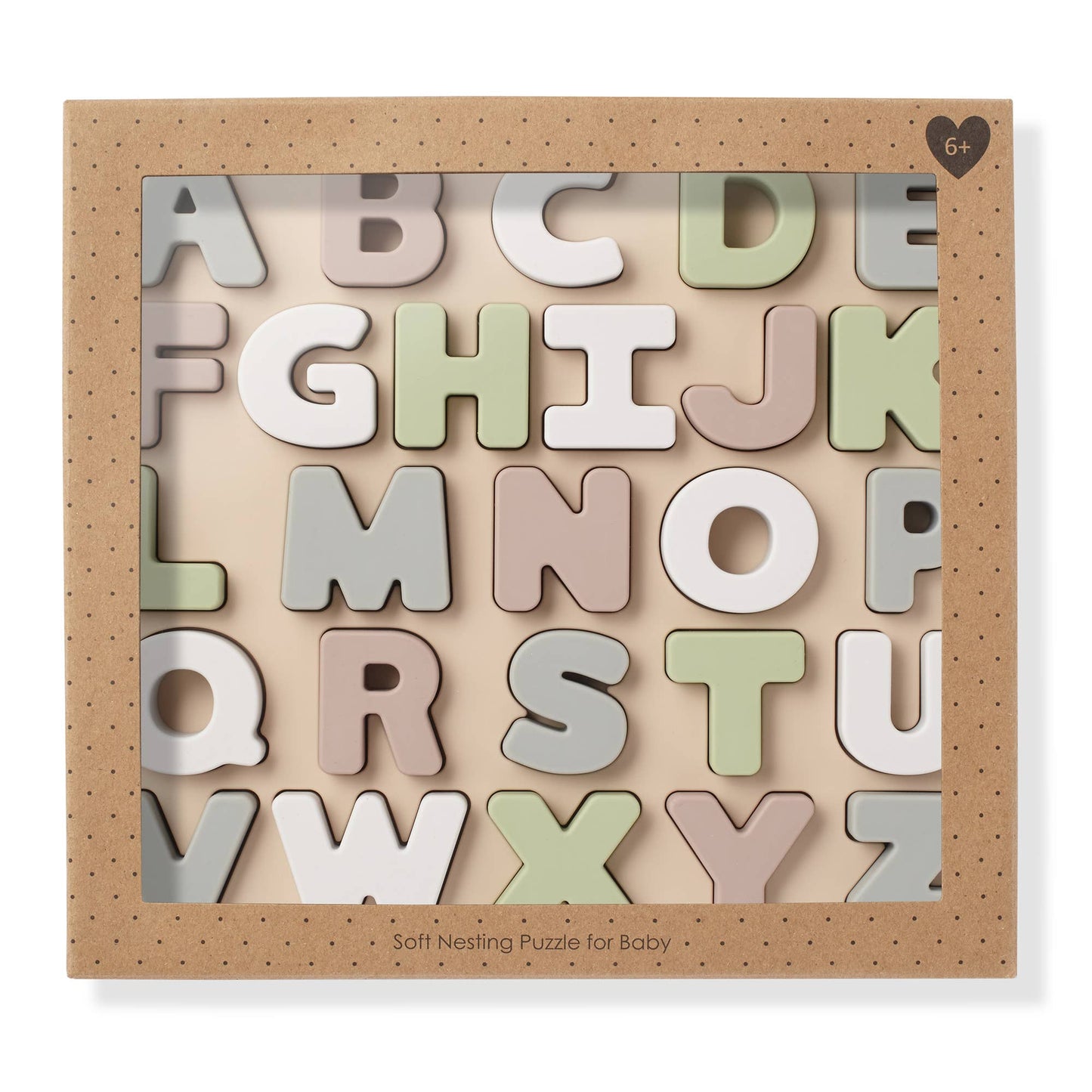 Soft Silicone ABC Puzzle for Toddlers (27-pc)