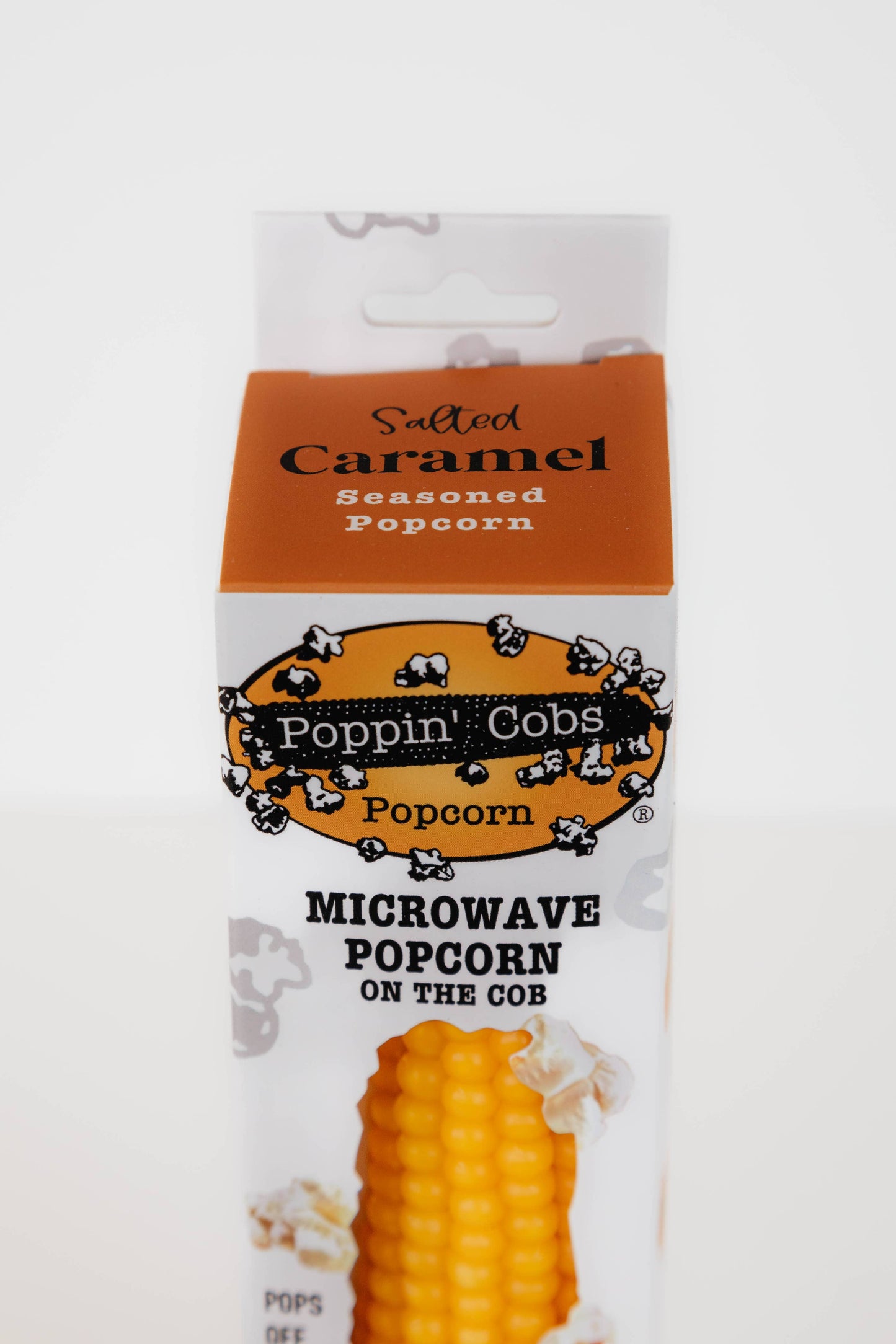 Popcorn on the Cob with Salted Carmel Seasoning