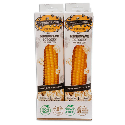 Popcorn on the Cob - Single Pack in a 16 pack case