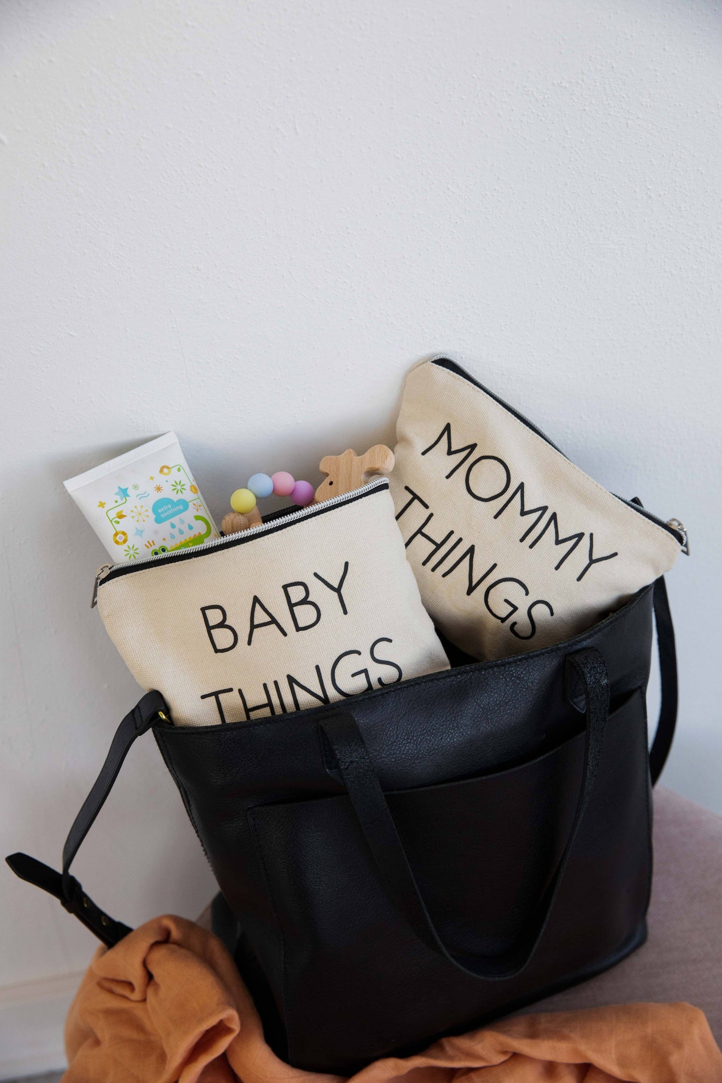 Mommy and Baby Travel Pouches