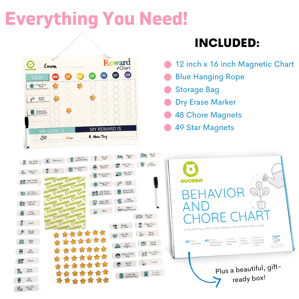 Behavior Reward Chart for Kids
