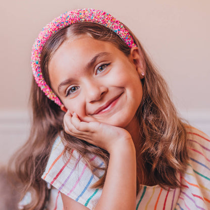 Confetti Padded Sprinkle Hair Headband