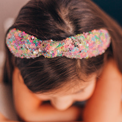 Sequin Knotted Headband