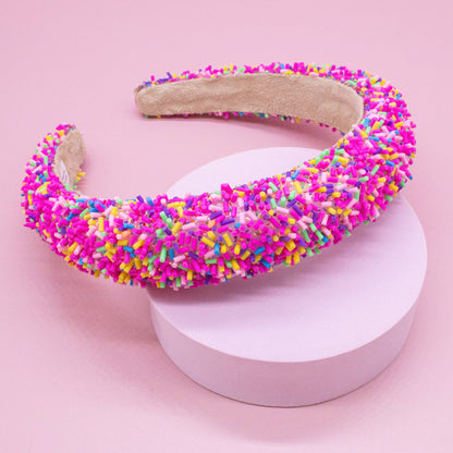 Confetti Padded Sprinkle Hair Headband