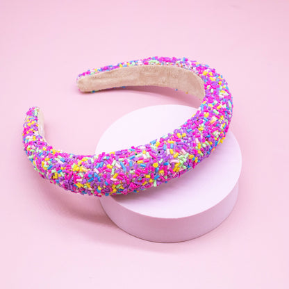 Confetti Padded Sprinkle Hair Headband
