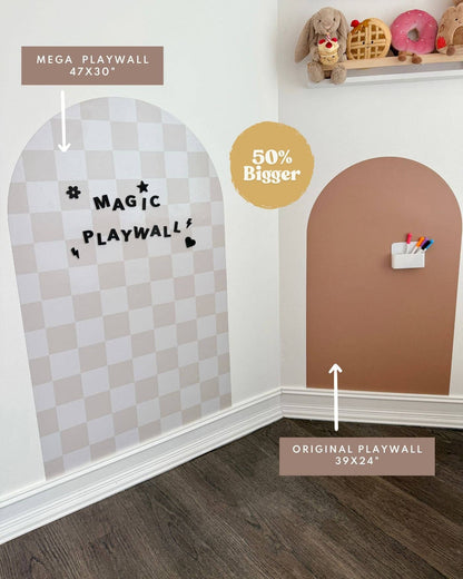 MEGA Magic Playwall - Arch Magnetic Wall Decal