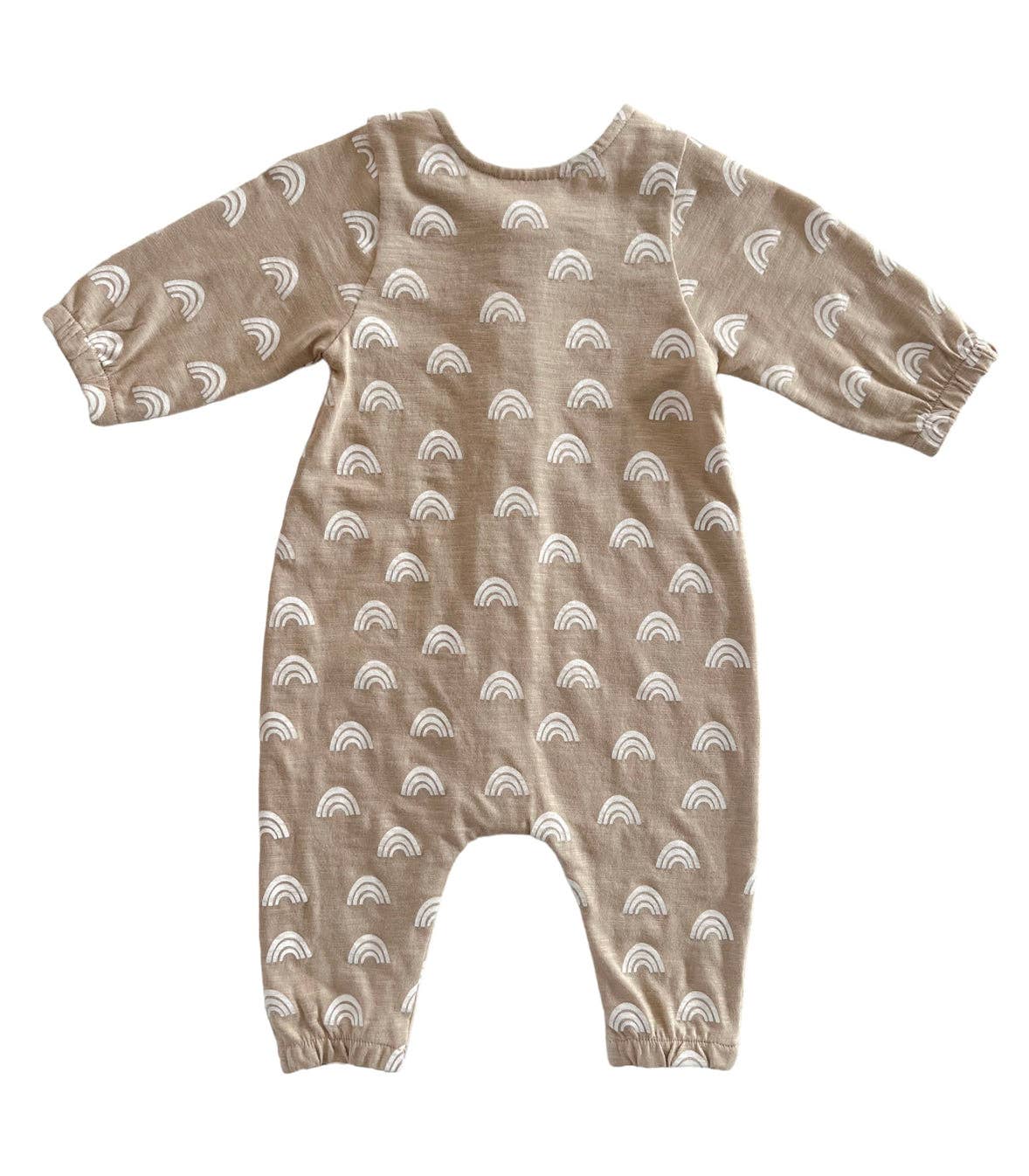 Rainbow / Organic Long Sleeve Bay Jumpsuit