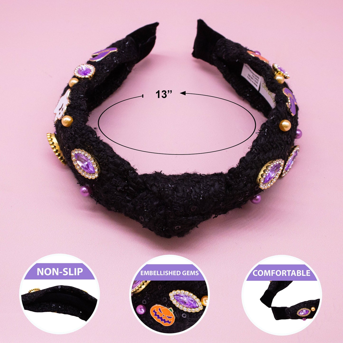 Halloween Headband - Knotted Kids Girls Knot Headband