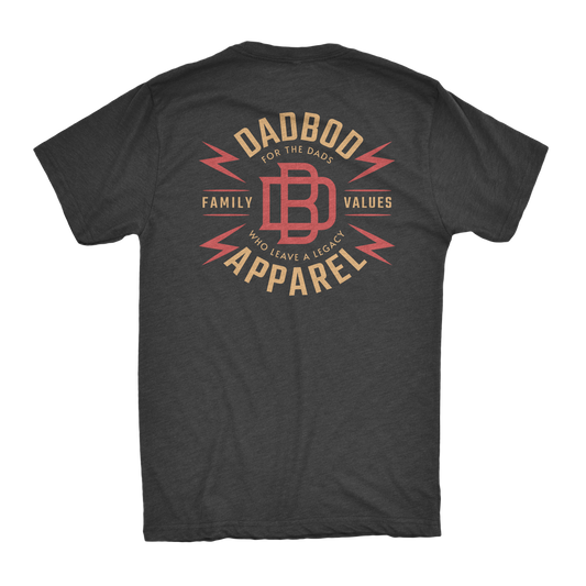 Family Values Shirt (Heathered Black)