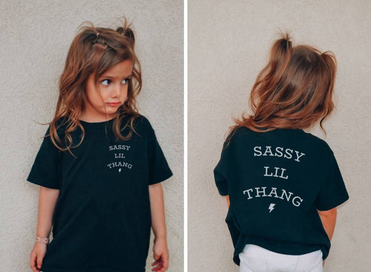 Sassy Lil Thang Toddler Graphic Tee
