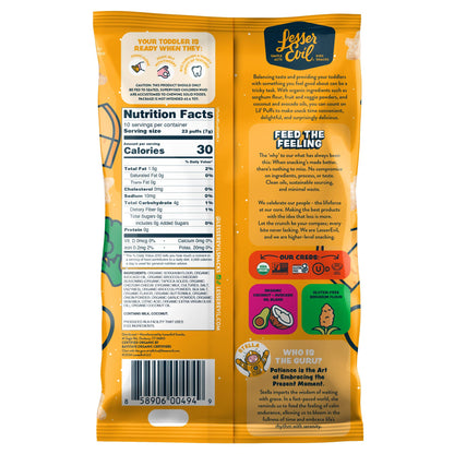 Lil' Puffs Broccoli Cheddar Blast, 2.5oz