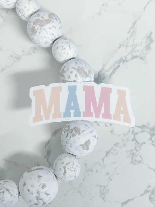 MAMA - Clear Sticker - 3"x3"