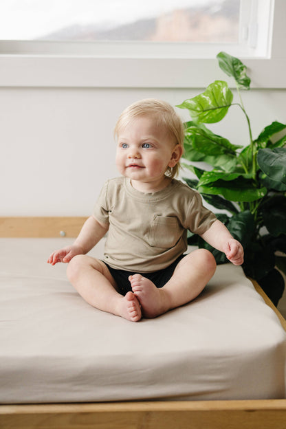 Bamboo Pocket Tee - Olive