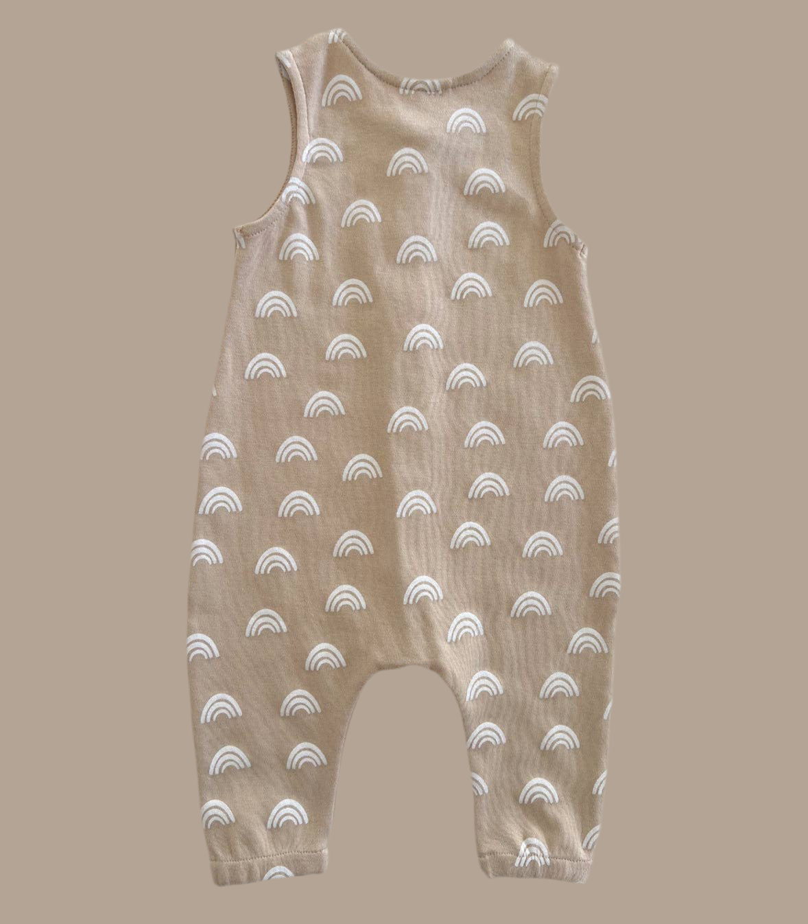 Tan Rainbow / Organic Bay Jumpsuit