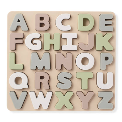 Soft Silicone ABC Puzzle for Toddlers (27-pc)