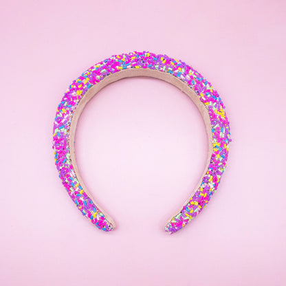 Confetti Padded Sprinkle Hair Headband