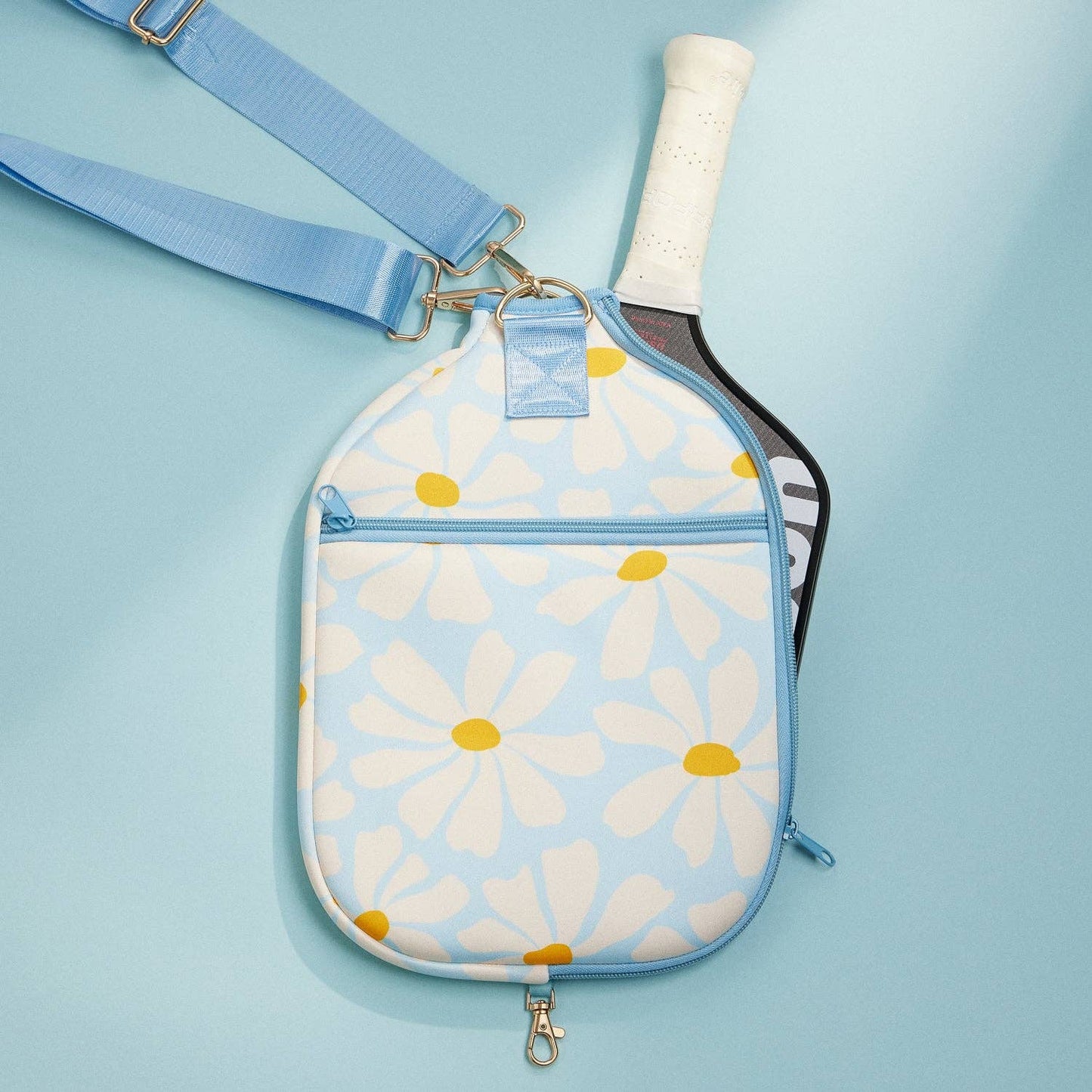 Pickleball Paddle Bag - Abstract Daisy Floral