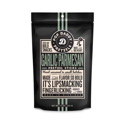 Garlic Parmesan Seasoned Pretzels 7.5oz