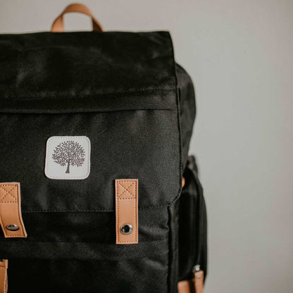 Birch Bag - Diaper Backpack - Black