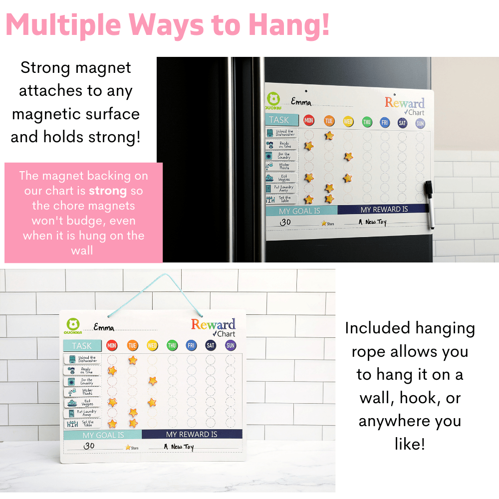Behavior Reward Chart for Kids