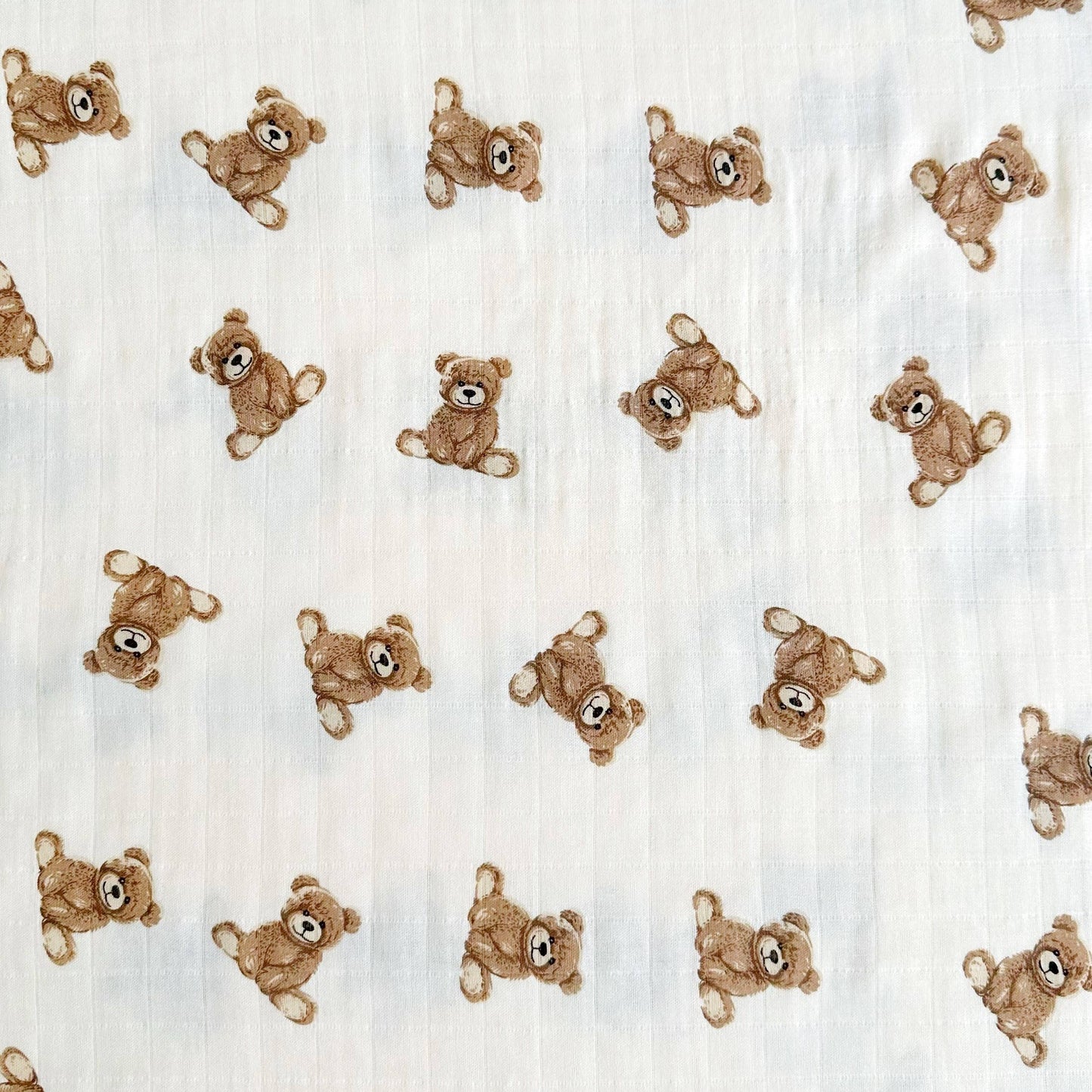 Bamboo Muslin - Teddy Bear