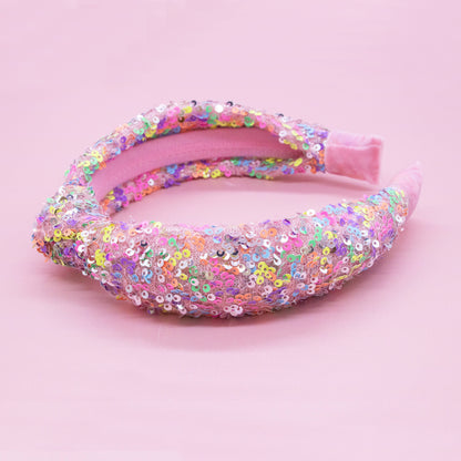 Sequin Knotted Headband