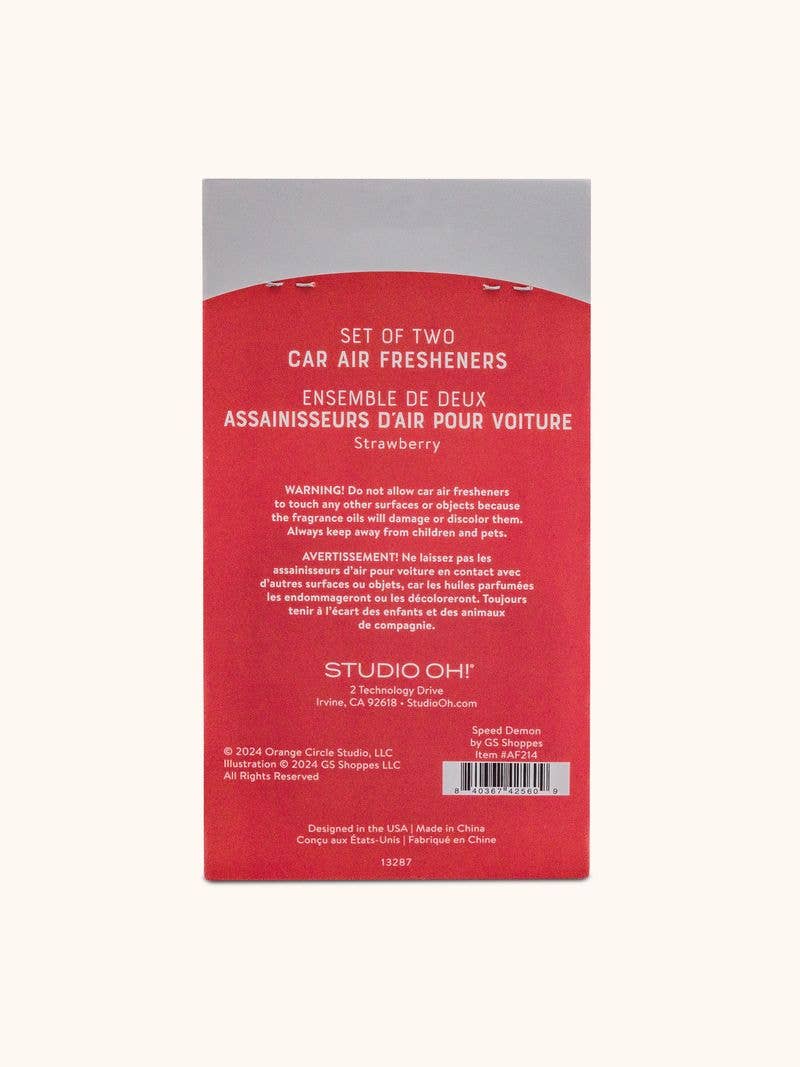 Speed Demon Car Air Freshener